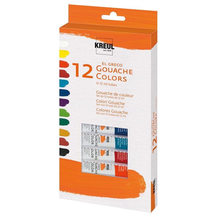 culori guasa kreul el greco 12x12 ml ro krl26250