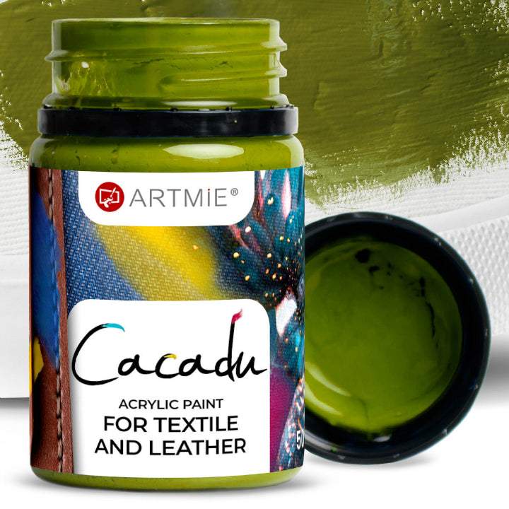 Vopsele pentru textile și piele ARTMIE CACADU 50 ml – 14 măsline