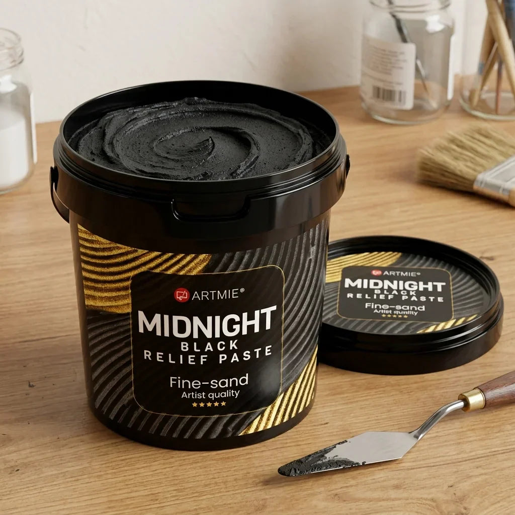 3D pastă de ștanțare neagră ARTMIE Midnight
