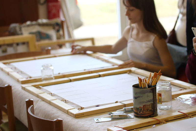 Ramă pentru mătase DIY din șipci de șasiu - 30 de minute, 30 lei (pas cu pas)
