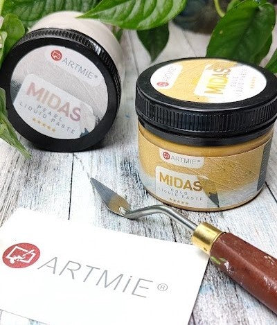 Noi posibilități cu pasta metalică lichidă ARTMIE MIDAS