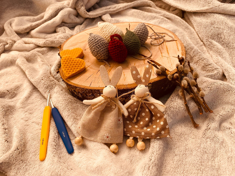 DIY: Ouă de Paște croșetate