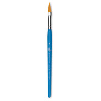 Pensulă universală PRINCETON Select Pointed Filbert cu păr sintetic și mâner scurt