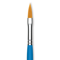 Pensulă universală PRINCETON Select Pointed Filbert cu păr sintetic și mâner scurt