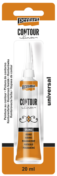 Contur PENTART - 20 ml – orange
