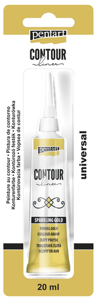 Contur PENTART - 20 ml – sparkling gold