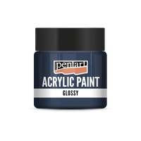 Vopsea acrilică lucioasă Pentart 50 ml – albastru indigo