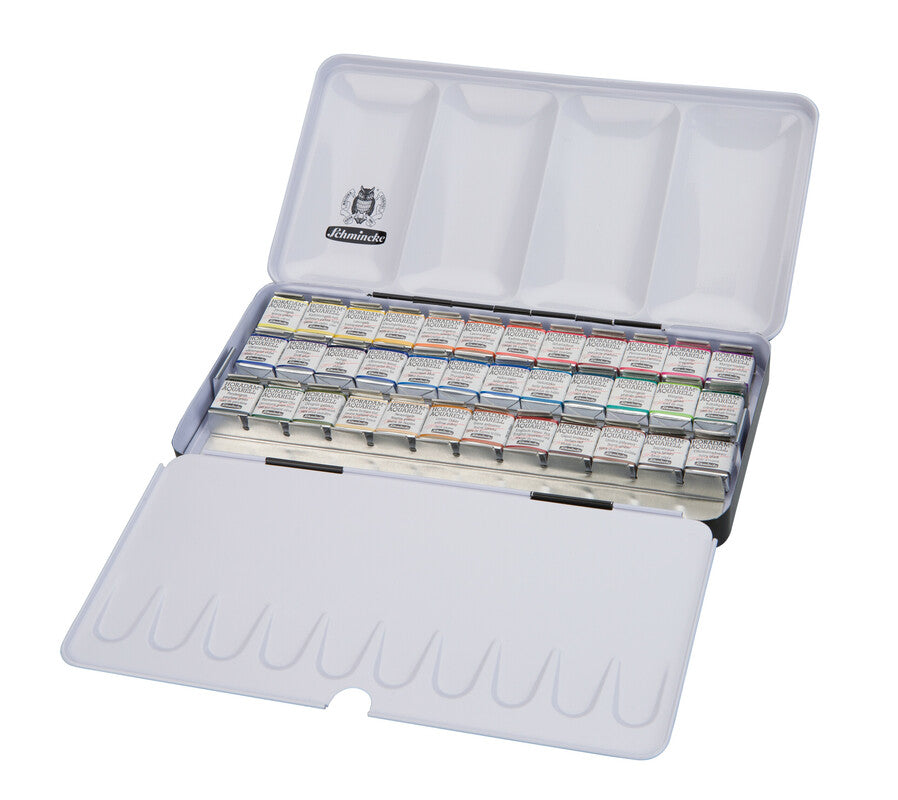 Set acuarele Schmincke HORADAM în cutie metalică, 36 x 1/2 godete