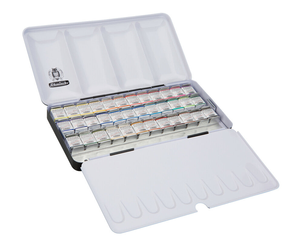 Set acuarele Schmincke HORADAM în cutie metalică, 36 x 1/2 godete