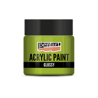 Vopsea acrilică lucioasă Pentart 50 ml – verde măr
