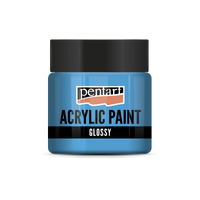 Vopsea acrilică lucioasă Pentart 50 ml – albastru deschis