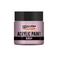 Vopsea acrilică lucioasă Pentart 50 ml – roz
