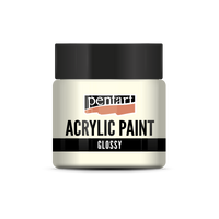Vopsea acrilică lucioasă Pentart 50 ml – fildeș