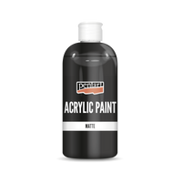 Vopsea acrilică mată Pentart 500 ml negru