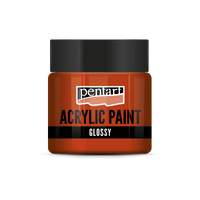 Vopsea acrilică lucioasă Pentart 50 ml – roșu