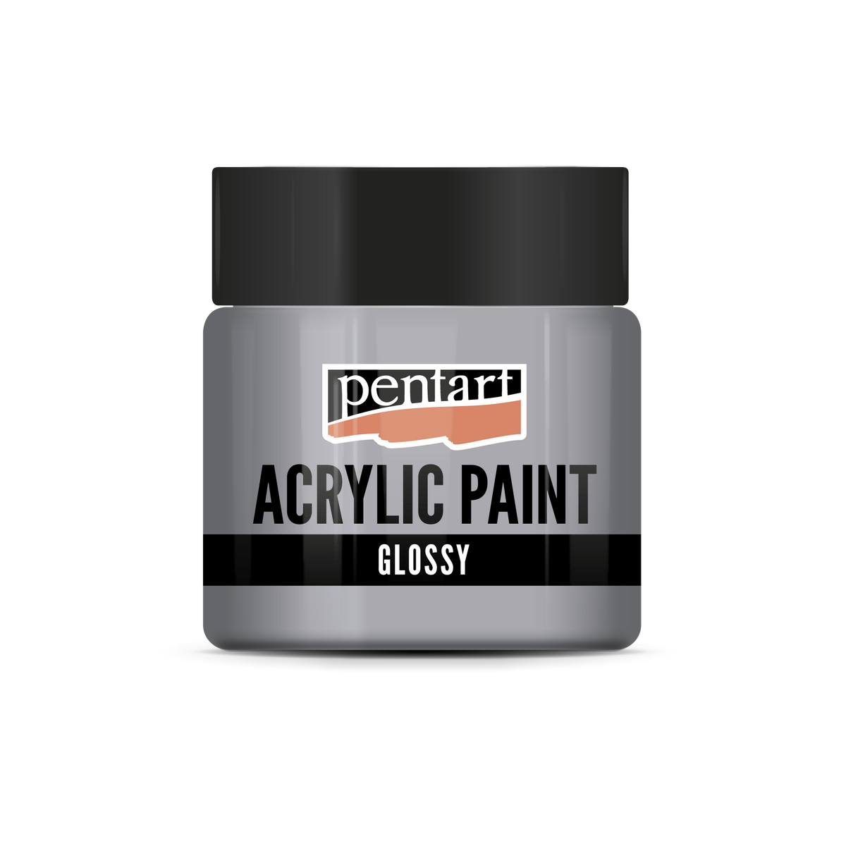 Vopsea acrilică lucioasă Pentart 50 ml – gri