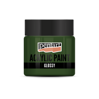 Vopsea acrilică lucioasă Pentart 50 ml – verde pin