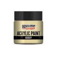 Vopsea acrilică lucioasă Pentart 50 ml – cafea cu lapte