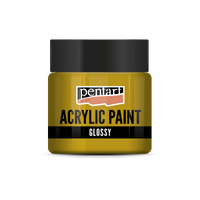 Vopsea acrilică lucioasă Pentart 50 ml – ocru