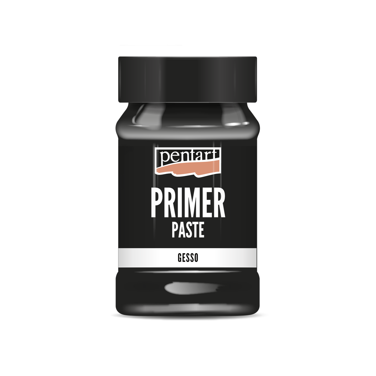 Pastă grund Pentart - 100 ml, negru
