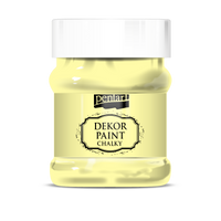 Culoare cretă decorativă Chalky Pentart 230 ml – yellow