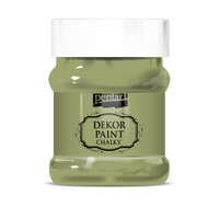 Culoare cretă decorativă Chalky Pentart 230 ml – olive