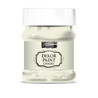 Culoare cretă decorativă Chalky Pentart 230 ml – cream-white
