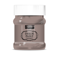 Culoare cretă decorativă Chalky Pentart 230 ml – milk-chocolate
