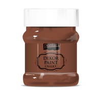 Culoare cretă decorativă Chalky Pentart 230 ml – brown
