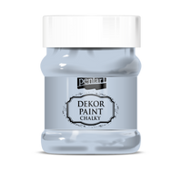 Culoare cretă decorativă Chalky Pentart 230 ml – ice-blue