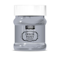 Culoare cretă decorativă Chalky Pentart 230 ml – grey