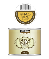Culoare cretă decorativă Chalky Pentart 500 ml – tangerine