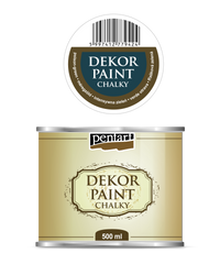 Culoare cretă decorativă Chalky Pentart 500 ml – poison-green