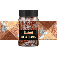Foițe fulgi metalice PENTART – mixed M1