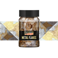 Foițe fulgi metalice PENTART – mixed M6