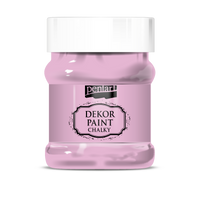 Culoare cretă decorativă Chalky Pentart 230 ml – baby pink