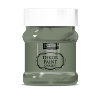Culoare cretă decorativă Chalky Pentart 230 ml – khaki green