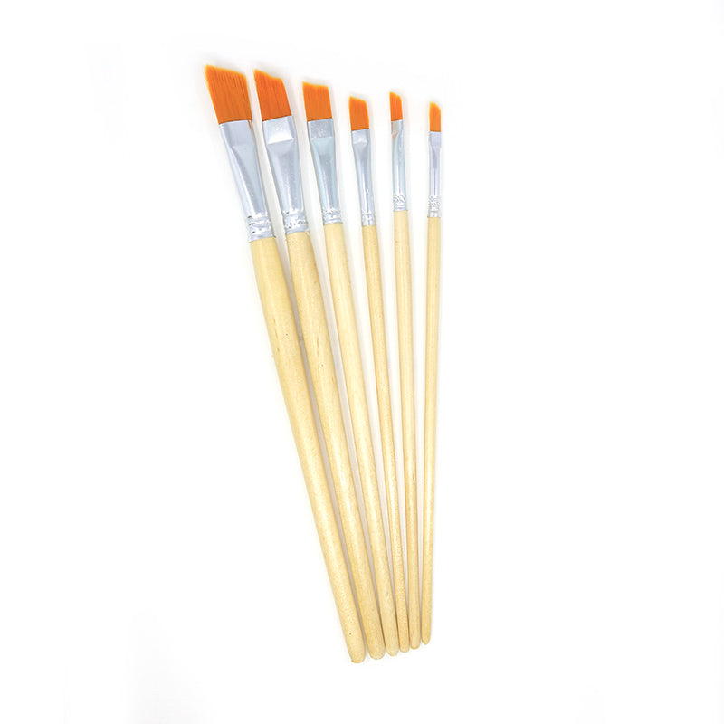 Set de pensule Pentart – 6 buc – până la 12, limbă de pisică