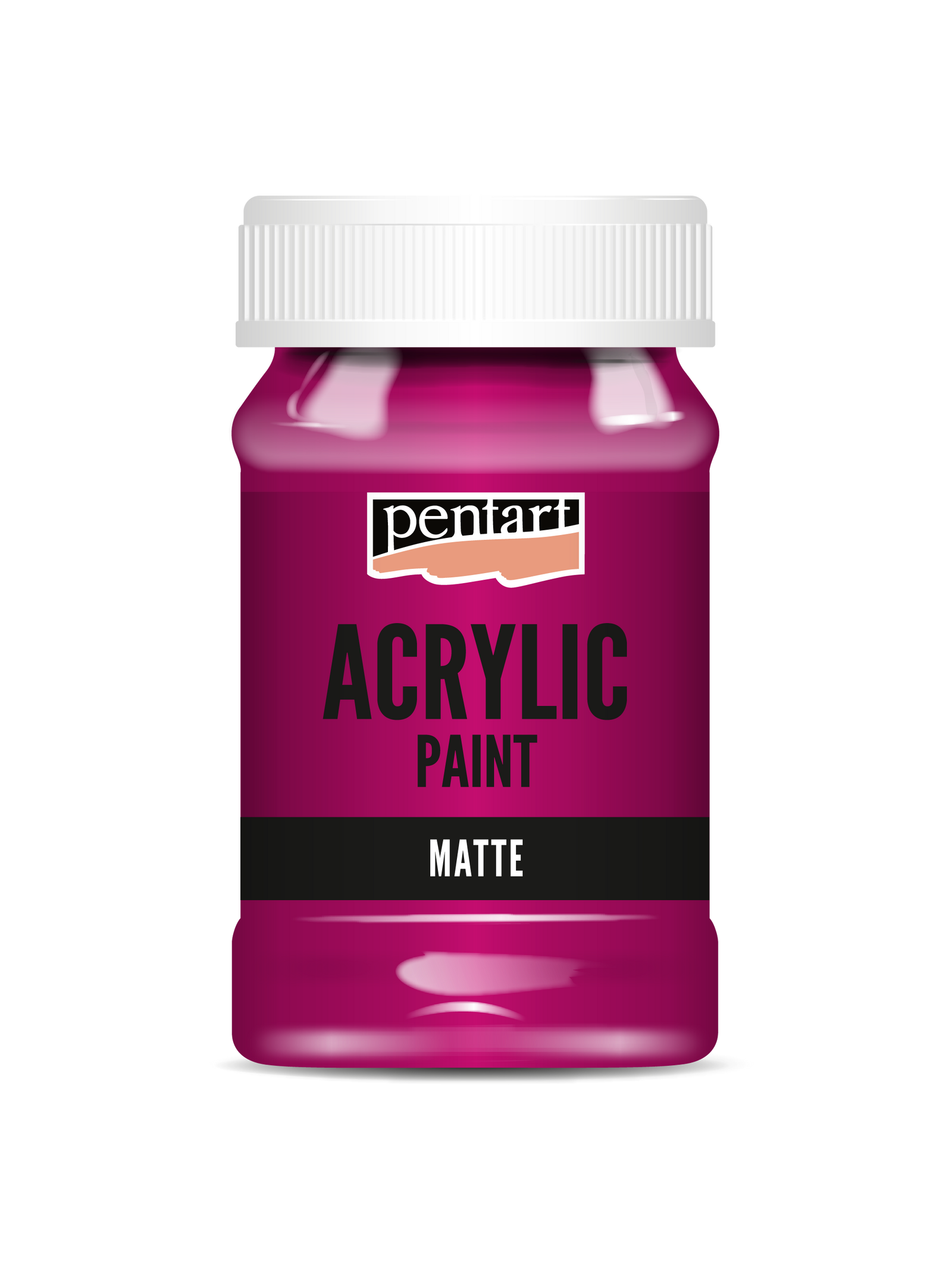 Carioci JOVI cu vârf fin din fibră, lavabile - 120 buc – magenta