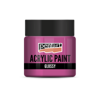 Vopsea acrilică lucioasă Pentart 50 ml – magenta