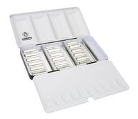 Casetă metalică goală Schmincke pentru 18 x 5 ml tuburi