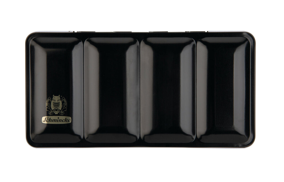 Casetă metalică goală Schmincke pentru 10 tuburi de 15 ml