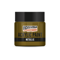 Vopsea acrilică metalică - 50 ml – brass