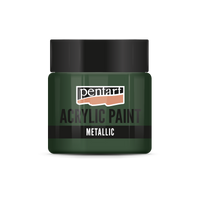 Vopsea acrilică metalică - 50 ml – ivy green