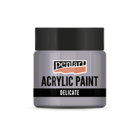 Culori acrilice Delicate metalic 50ml – bluish silver