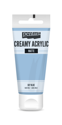 Culori acrilice mat-cremoase-Pentart 60 ml – sky blue