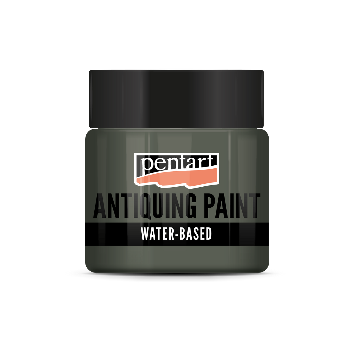 Vopsea pentru antichizare antiquing paint 50 ml – verde algă