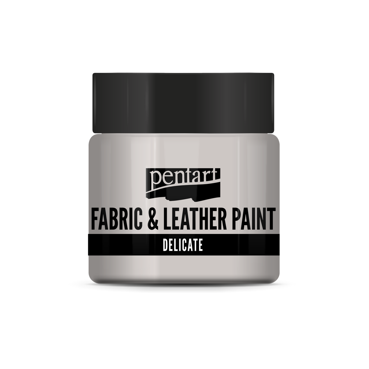 delicate fabric & leather paint 50 ml – argintiu