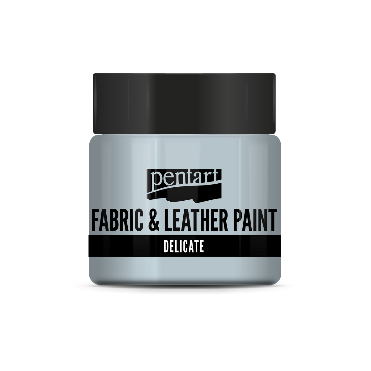 delicate fabric & leather paint 50 ml – argintiu albăstrui