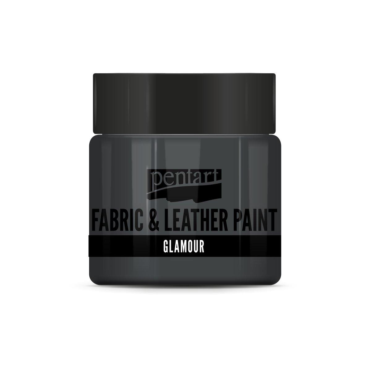 glamour fabric & leather paint 50 ml – argintiu vechi